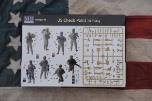 MB.3591  US Check Point in Iraq